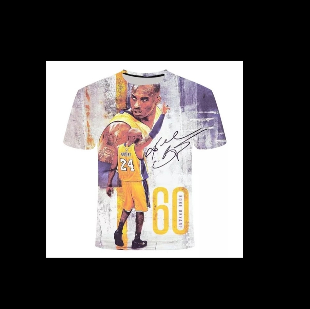 Kobe t shirt Lakers poly blend